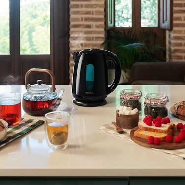 Електричний чайник Cecotec ThermoSense 120 .1 л, бездротовий, з поворотним підставою, фільтр від накипу