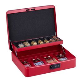 Relaxdays Cash Box Комбінація номерів Євро