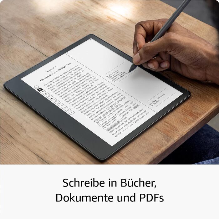 Kindle Scribe (2022) – електронна книга та цифрове блокнот з Paperwhite екраном (10.2 дюйми, 300 ppi), 64 GB, стилус, 3 місяці Kindle Unlimited