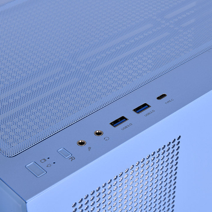 Корпус Midi Tower Thermaltake View 270 Plus TG ARGB Hydrangea Blue (Блакитний)