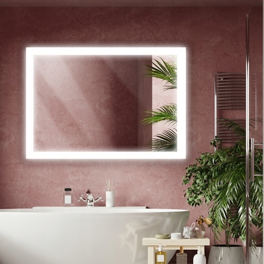 Сучасне LED-дзеркало для ванної кімнати 60x60 см BARCA