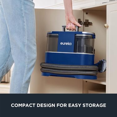 Портативний пилосос для чищення килимів та м'яких меблів EUREKA NEY100, видалення плям від тварин, 1.4 л резервуар для води