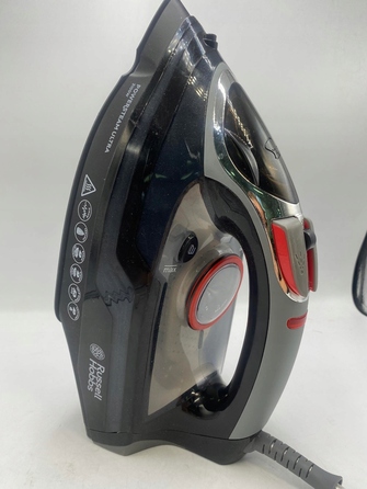 Потужна керамічна праска Russell Hobbs PowerSteamUltra 3100W Strażak