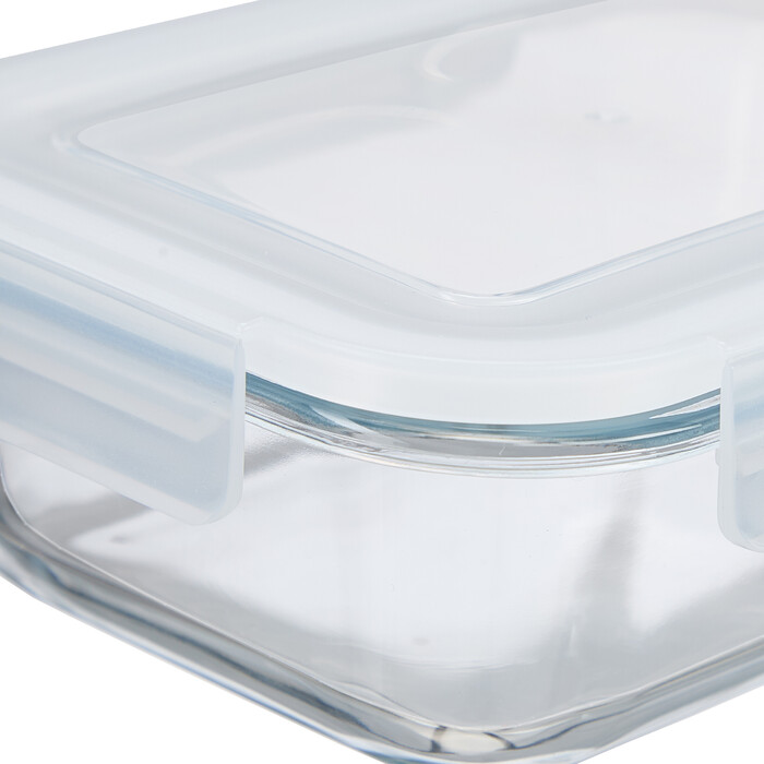 Relaxdays Glass Containers with Lids Set