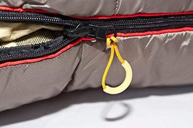 Спальний мішок Alexika Canada Plus – теплий, зручний, прямокутний, цілорічний для дорослих та сімей. Підходить для кемпінгу та відпочинку на природі за низьких температур (до -6°C). Розмір 230x100 см, з компресійним мішком.