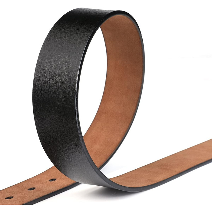 Чоловічий шкіряний ремінь VRLEGEND 110-175 см: повноера шкіра, ширина 38 мм, чорний, для джинсів, бізнес, ретро стилі