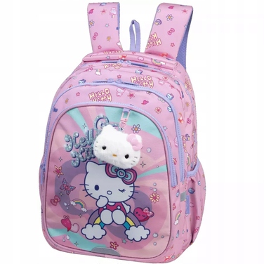 Шкільний багатокамерний рюкзак Hello Kitty CoolPack, рожевий, багатоколірний