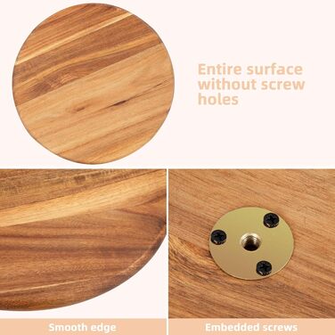 Дерев'яний етажерка/стійка для тортів та капкейків E-ROOM TREND | 4 яруси | для вечірок, дня народження, дитячого свята