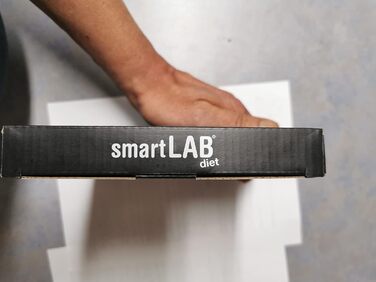 smartLAB Nutritional Analysis Scale - 5kg | Digital Food Scale with Food Nutrition Scale | Smart Kitchen Scale Diet Scale Black for Diabetics