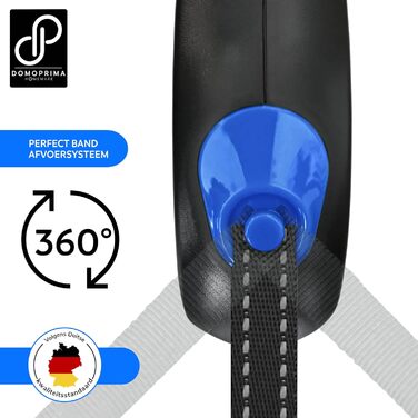 Нашийник для собак DOMOPRIMA: міцний, безпечний, 3 розміри (S, M), 4 кольори (сірий, блакитний, зелений, рожевий)