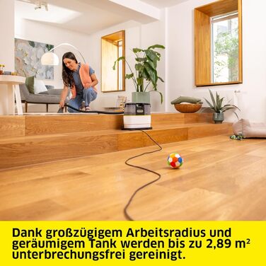 Пилосос миючий Kärcher SE 2 Spot Care 450W, 1.5л, з насадкою для плям та миючим засобом RM 519