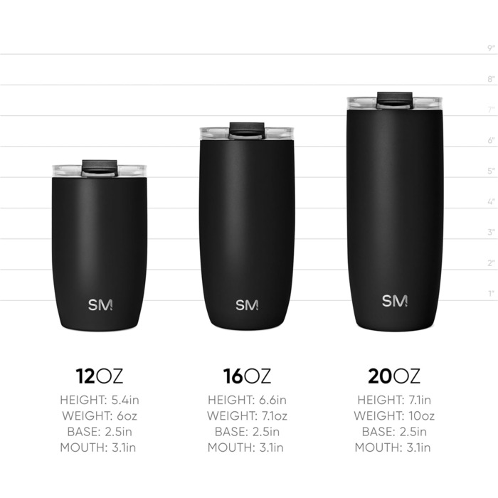 Термокружка Simple Modern Voyager 470 мл Almond Birch з кришкою | Зігріваючий нержавіючий сталевий горнятко для кави | Подарунок для жінок та чоловіків