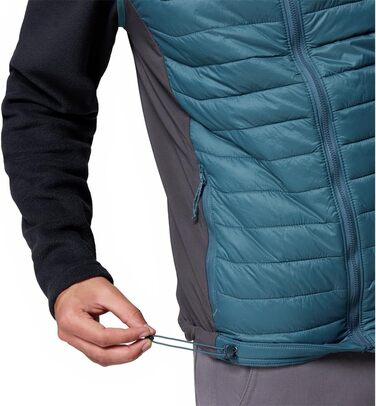 Жилет Columbia Powder Pass чоловічий пуховий XL, Everblue, Hai