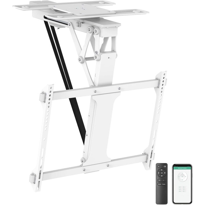 Кронштейн для телевізора на стелю HL47ML моторизований, похилий для LED/LCD 32-75