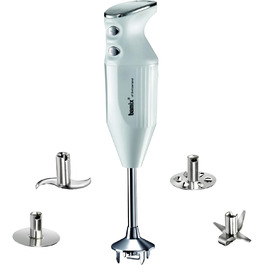 Bamix Stabmixer Set M350 MAXX: 350 Вт, швейцарська якість, набір з насадками (м'ясорубка, овочерізка, вінчик, диск)