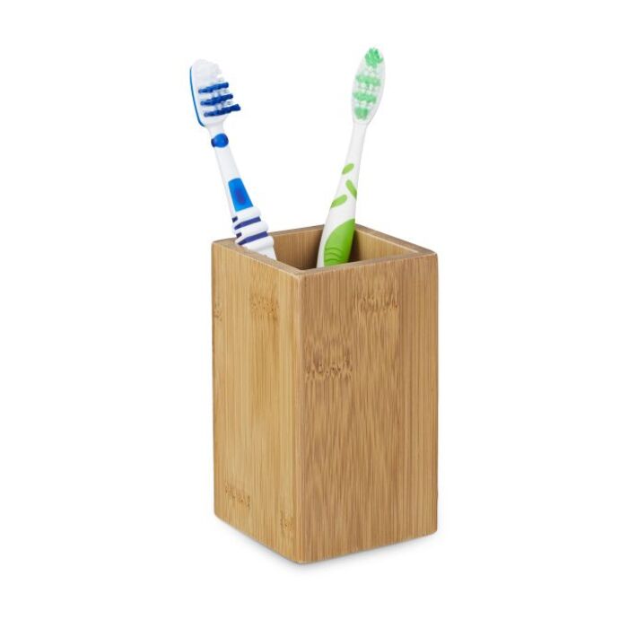 Bamboo Toothbrush Holder
