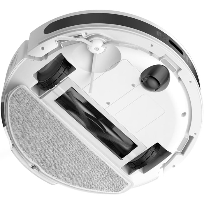 Робот-пилосос Tapo RV20 Max Plus з функцією миття та автоматичною станцією самостійного очищення, 5300Pa, 83 мм, сумісний з Alexa & Google Assistant, білий