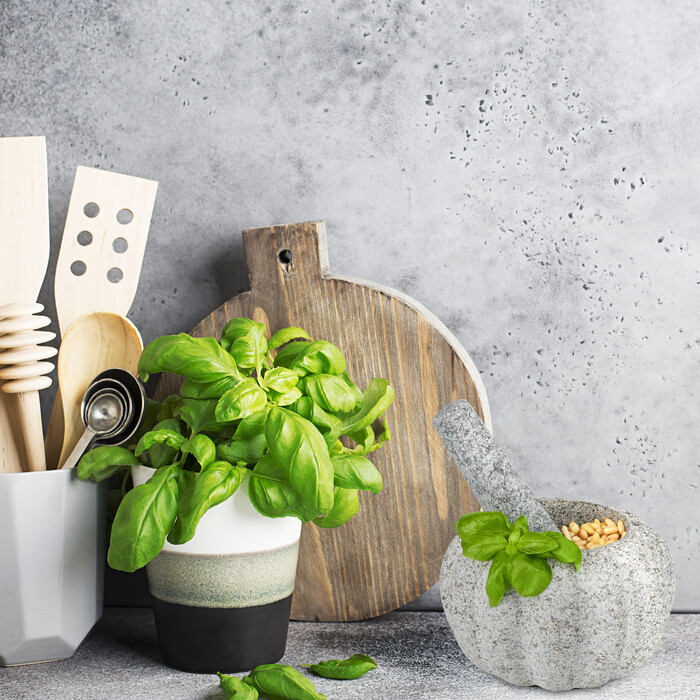 Relaxdays Mortar and Pestle Set made of Granite