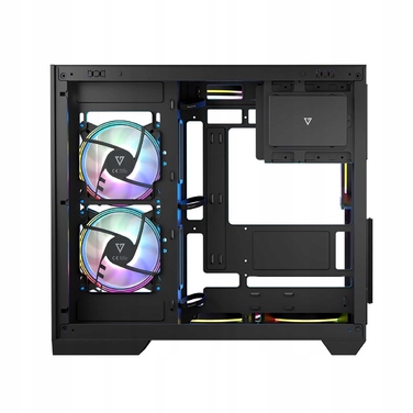 Ігровий корпус для ПК MODECOM VOLCANO PANORAMA ARGB 3F MIDI, сірий