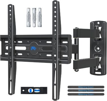 Кріплення для телевізора Mounting Dream MD2432-03: поворотне, нахильне, висувне, для телевізорів/моніторів 26-60 дюймів (до 27 кг), VESA 400x400 мм