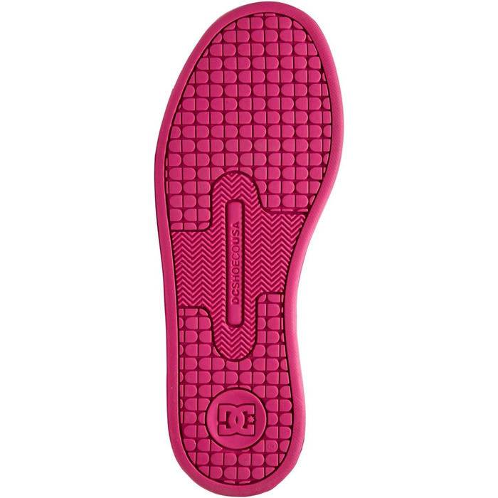 Кросівки DC Shoes Court Graffik для жінок, чорно-рожеві, розмір 40.5 EU