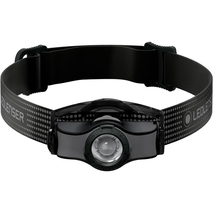 Налобний ліхтар Ledlenser MH3, 200 люмен, LED, фокусування, 130 м, до 35 годин, металевий кліп, батарейка, для туризму