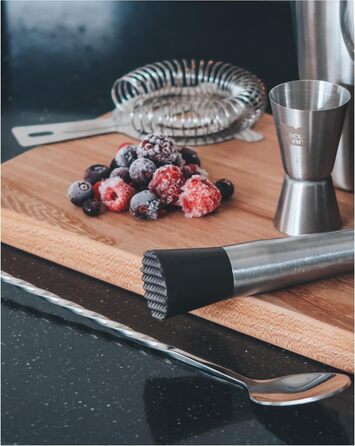 BarVin Ложка для коктейлів та барів (нержавіюча сталь)