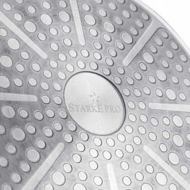 Набір сковорідок зі знімною ручкою Starke Pro Compacti Cream (20/24/28 см), 4 предмети