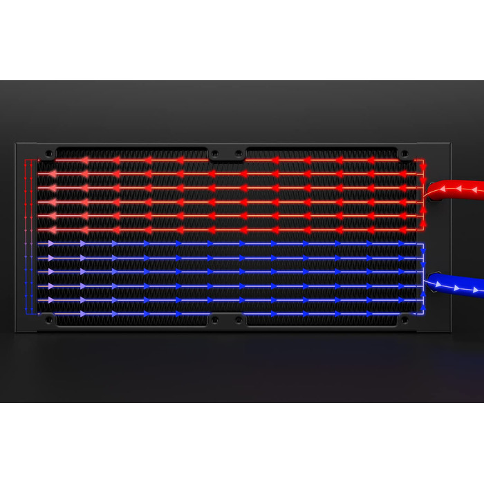 ID-COOLING FROSTFLOW X 240 - водяне охолодження CPU з RGB LED, 240 мм, для Intel 1700/1200/115X та AMD AM5/AM4