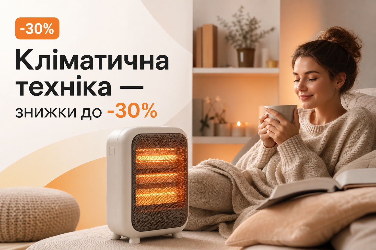 Кліматична техніка — знижки до -30%