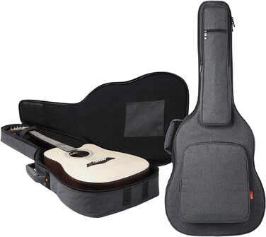 Чохол для гітари Cahaya Gig Bag сірого кольору, водонепроникний, 18 мм