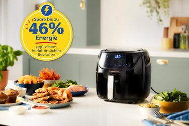 Russell Hobbs SatisFry 4L Rapid Air Fryer - 7 Functions, 10 Programs, Dishwasher Safe