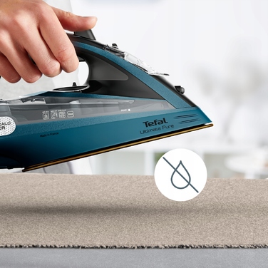 Парова праска Tefal Ultimate Pure FV9851, 3200 Вт, з системою anti-drip