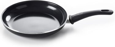 GreenChef Diamond Soft Grip Non-Stick Coating, 30cm, PFAS-free, Induction, Dishwasher Safe, Black 30cm (Frying Pan, 28cm Frying Pan)