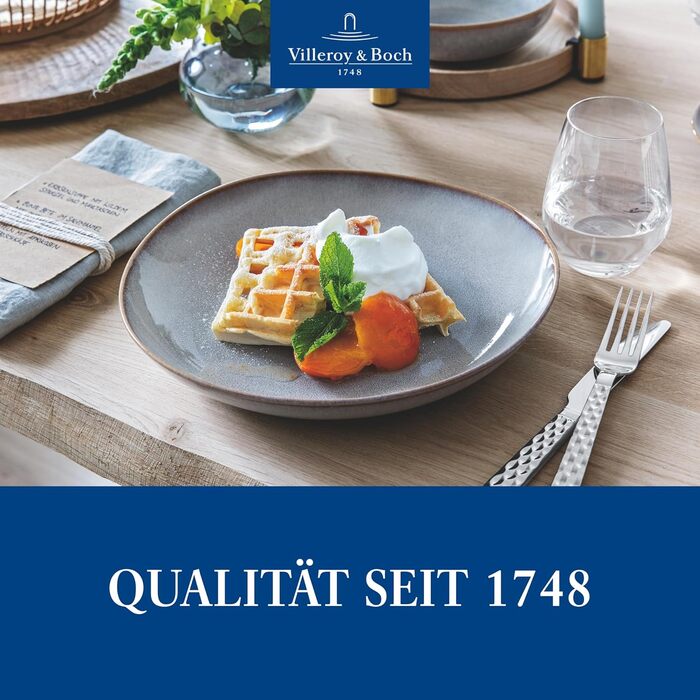 Villeroy & Boch – Ovid Water Glass Set, 4-Piece, 420 ml, Dishwasher-Safe, Water Glasses, Glass Set, Special Drinking Glasses, Glasses for Water, Juice Glasses, Crystal Glass