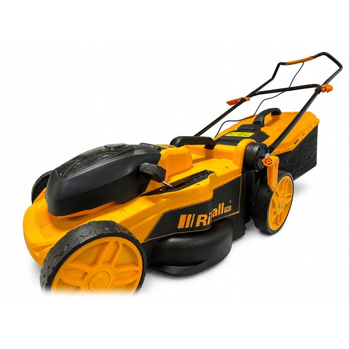 Акумуляторна газонокосарка Riwall RALM 4020i (40 см) — комплект з індукційним зарядним пристроєм