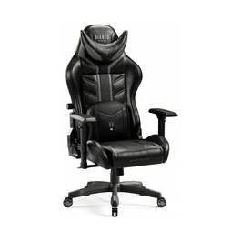 Ігрове крісло Diablo Chairs Diablo X-Ray, штучна шкіра, чорне