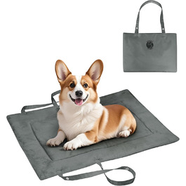 Водонепроникний килимок для собак Pawsse 80 x 60 см - зручний для подорожей, авто та кемпінгу