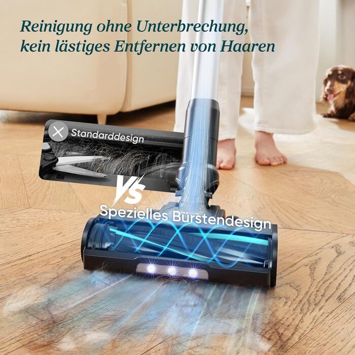 Бездротовий пилосос Levoit LVAC-200 MAX з HEPA-фільтром для дому та авто