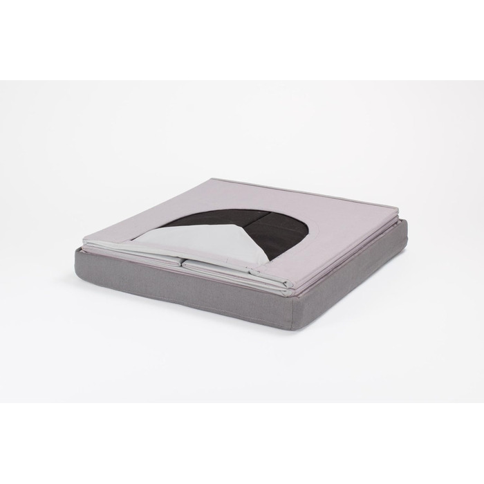 Кігтечка-будиночок для собак та котів 50x50x50 см, сірий