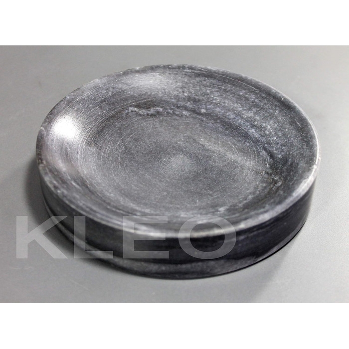 KLEO Naturstein Soap Dish Soap Holder Bathroom Accessories for Bathroom, Bathtub or Sink...