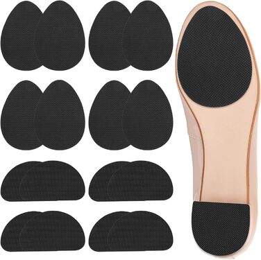 Shoe Grips on the Bottom of Shoes, Shoe Traction Pads, Non-Slip Shoe Pads for the Bottom of Shoes (4 Pieces)