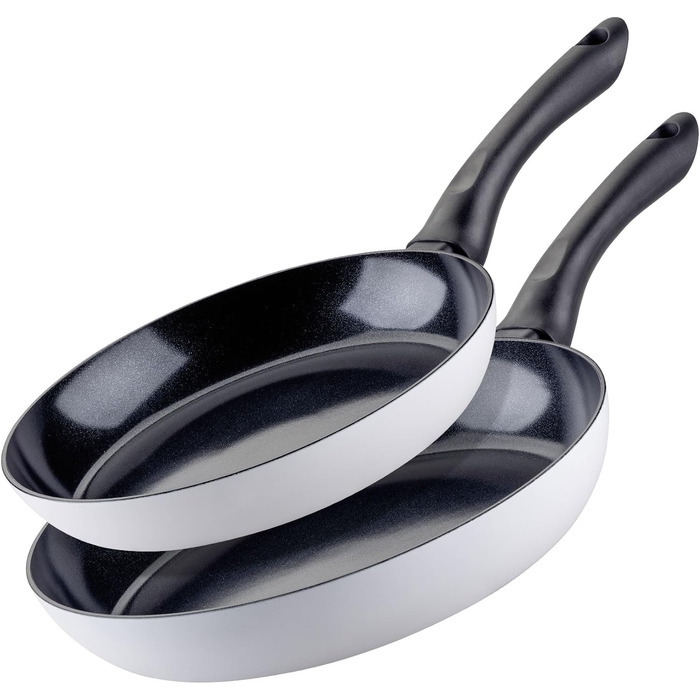 Набір сковорідок FACKELMANN Arcadalina, 3 шт., діаметр 20, 24, 28 см, з керамічним покриттям, індукційні, стійкі до +150°C