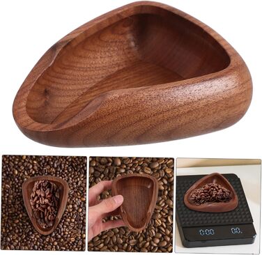 Cabilock 4 Pack Coffee Bean Measuring Tray, Coffee Bean Measuring Cup, Coffee Scoop, Coffee Bean Holder, Reusable Bean Tray, Beans
