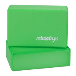 Блок йоги Relaxdays в підході з 2 штук