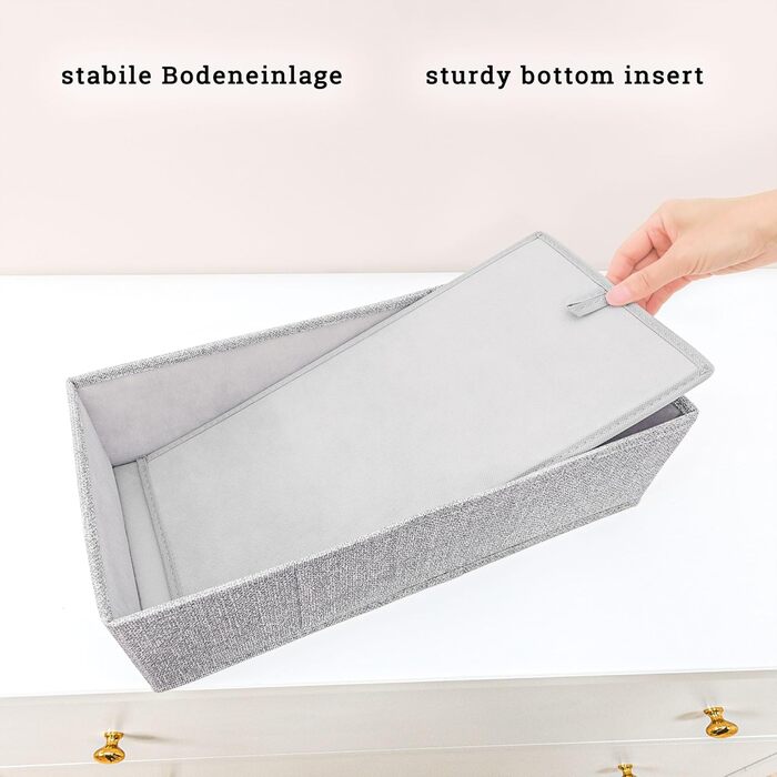 For IKEA dresser; THE ORIGINAL; perfect fit; Stable base; Drawer organization system for changing supplies, children's clothes, socks, underwear; 5-piece set (HEMNES FileFolding)