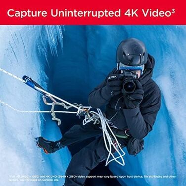 Карта пам'яті SanDisk Extreme PRO SDXC UHS-I 1 TB, V30, U3, швидкість до 200 МБ/с, для 4K UHD відео