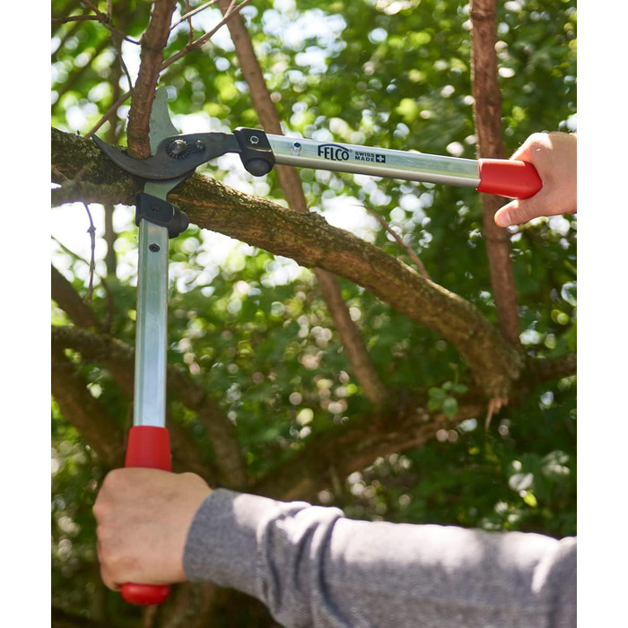 Секатор FELCO 211-40, 40 см, алюмінієві ручки, обрізка гілок до 35 мм, садові ножиці для важких робіт