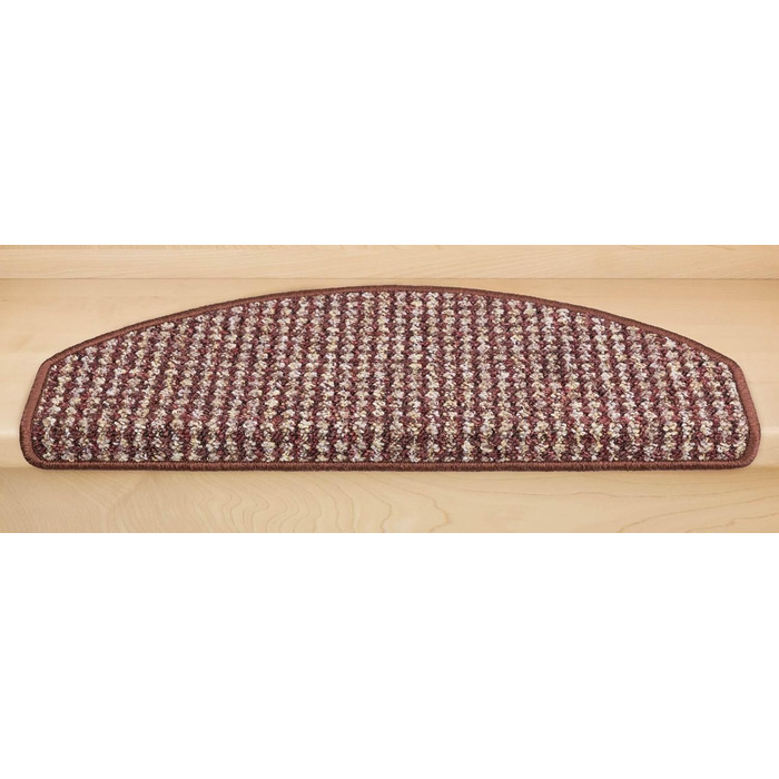 Ступінчасті килимки Kettelservice-Metzker Gera, напівкруглі, 15 шт. - для сходів, антиковзаючі