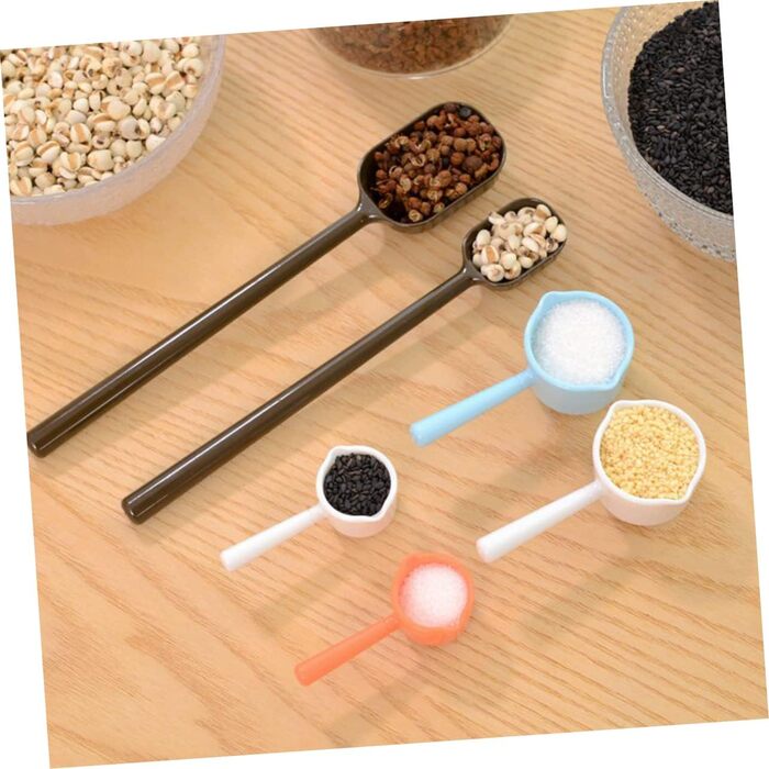 12 Pack Pumpkin Containers Wine Holder Stand Storage Containers for Dog Food Measuring Cups for Liquids Liquid Measuring Cup Torch Spice Long Handle Baby
